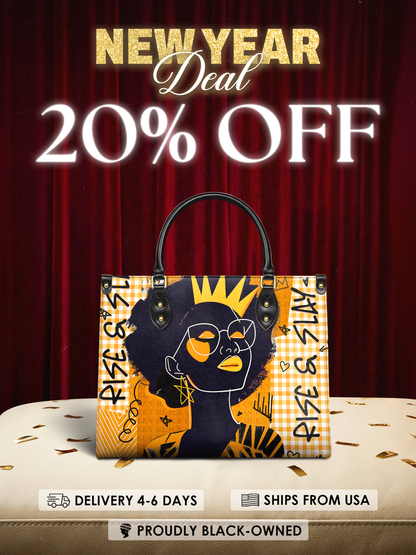 "Aina" Honeycomb Leather Handbag Deal