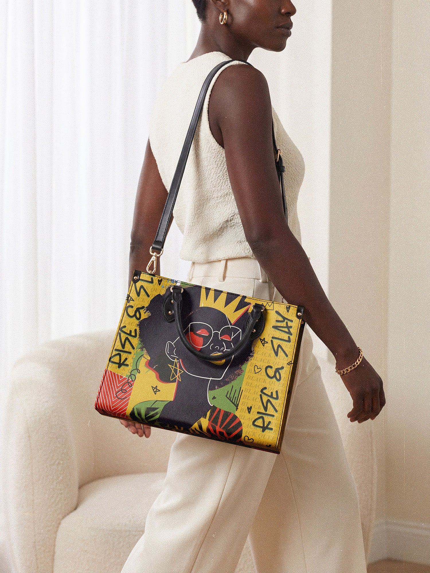 "Aina" Lemon Zest Leather Handbag Deal