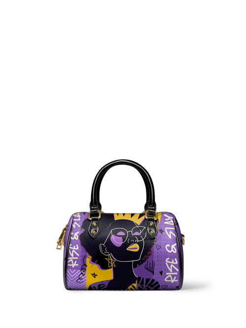 "Aina" Grape Soda Mini Satchel