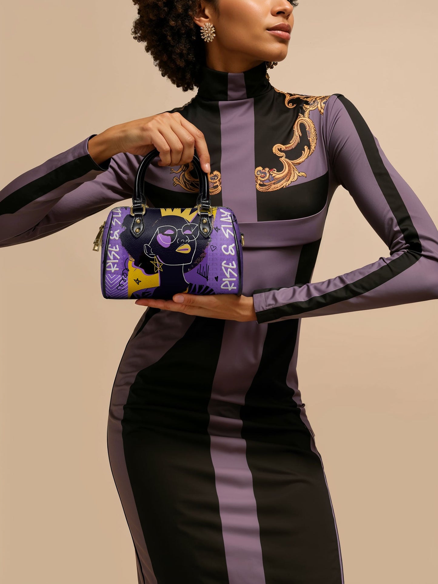 "Aina" Grape Soda Mini Satchel