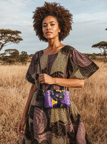 "Aina" Grape Soda Mini Satchel