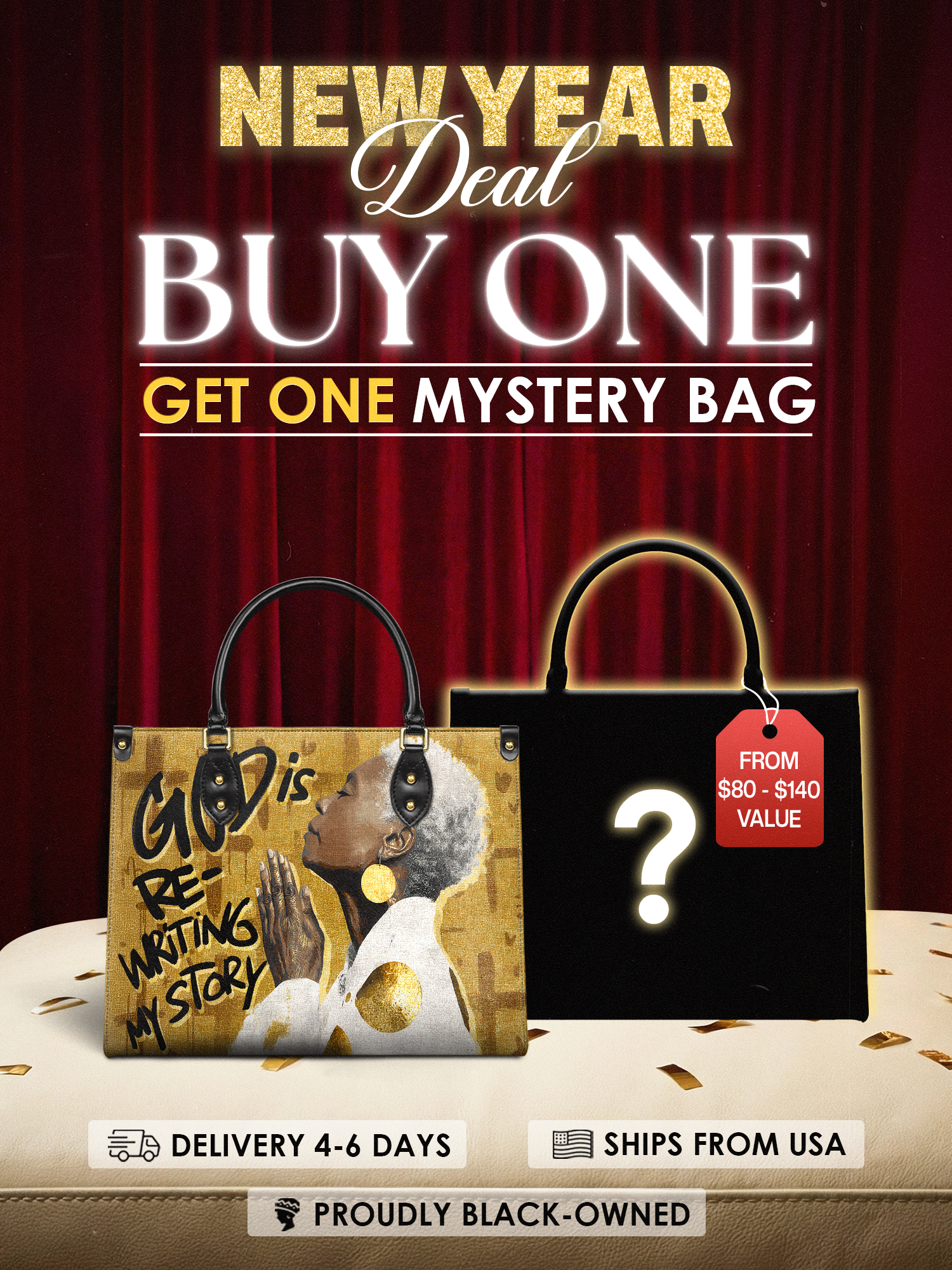 "Amahle" Leather Handbag Deal