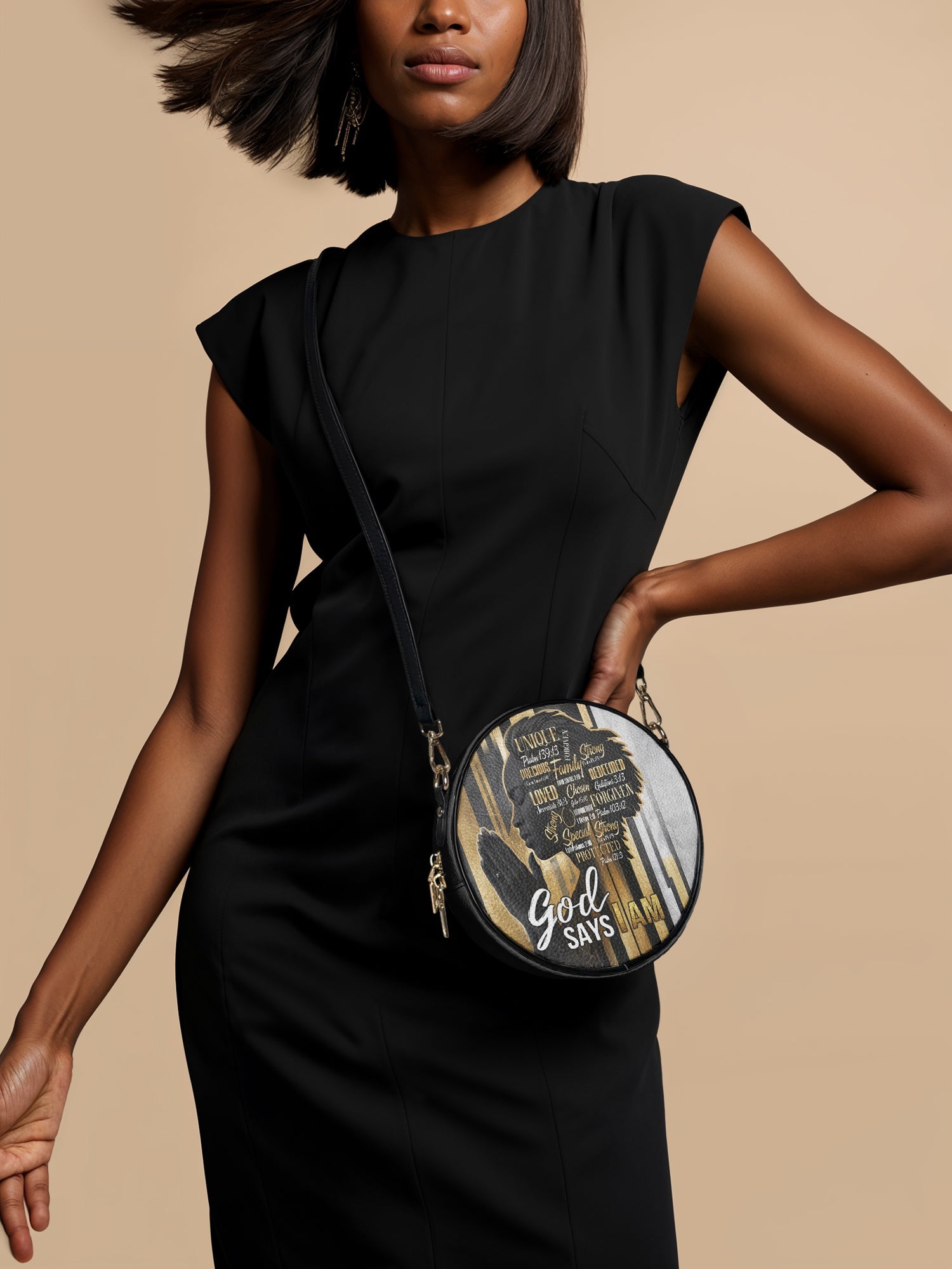 "Amara" Circle Crossbody Bag