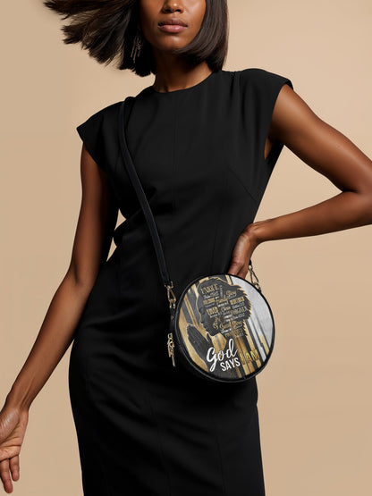 "Amara" Circle Crossbody Bag