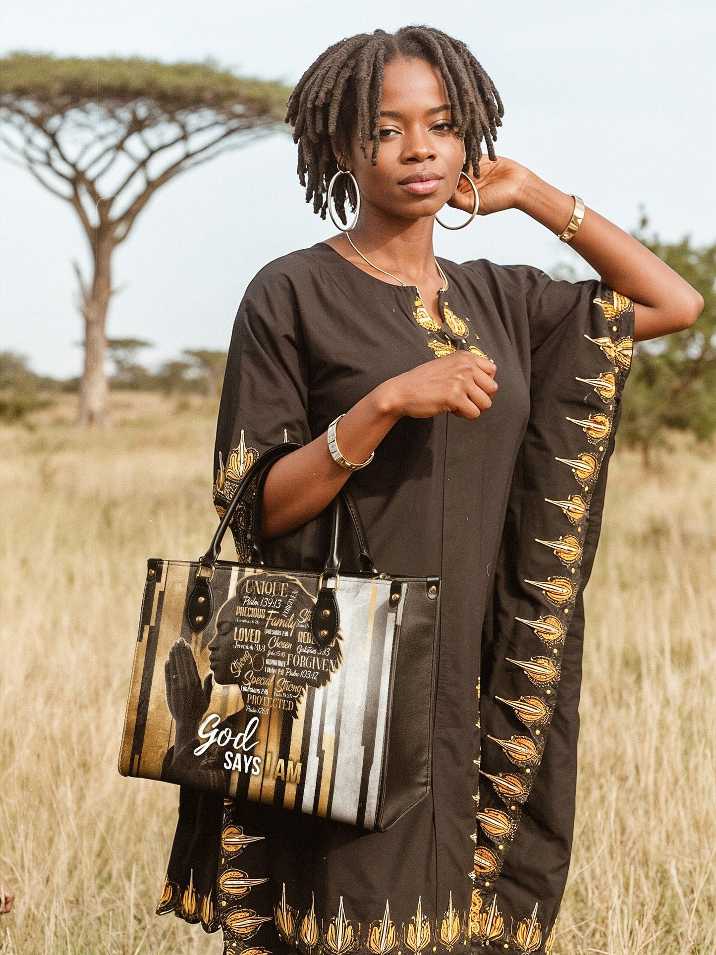 "Amara" Leather Handbag