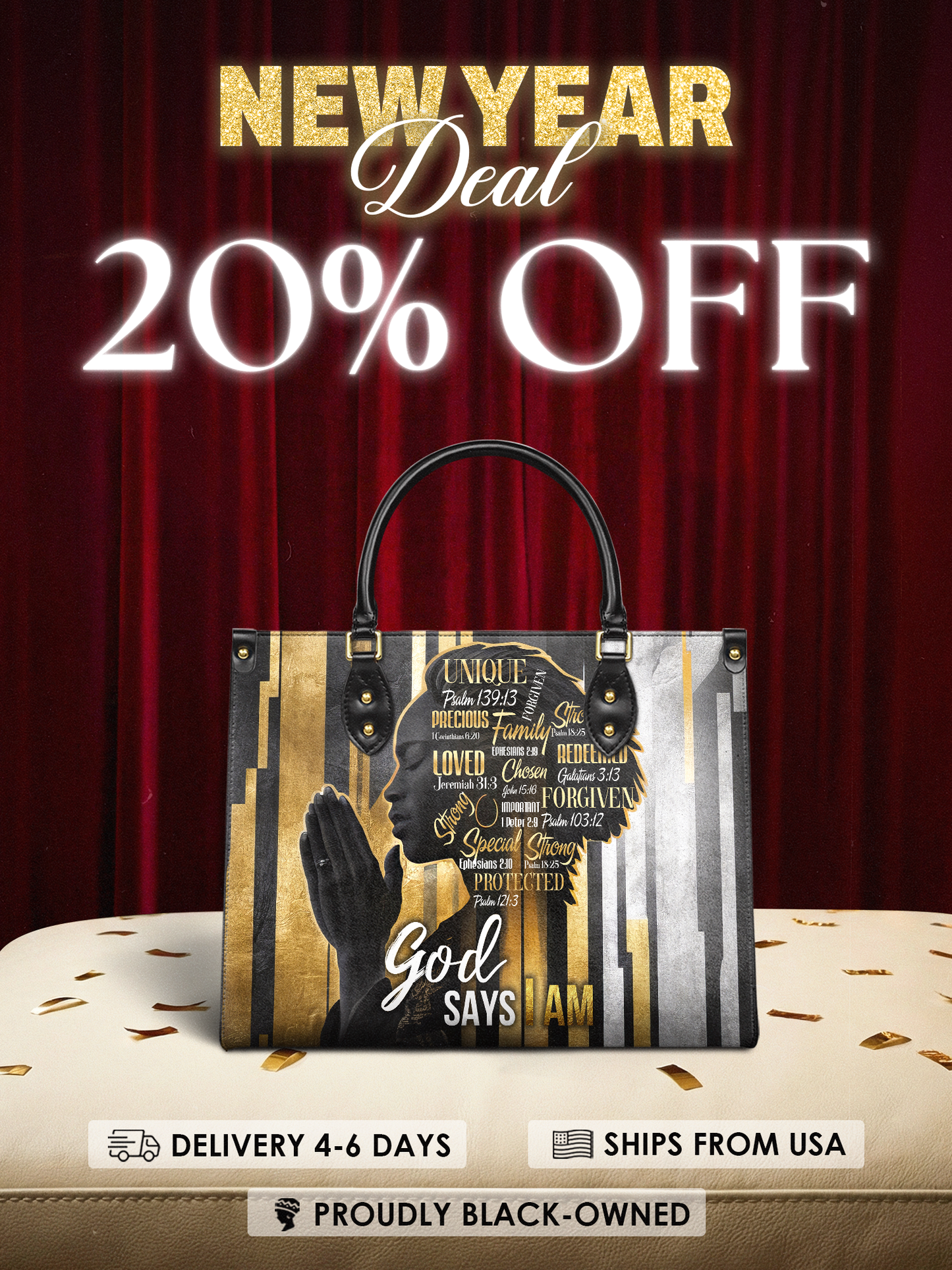 "Amara" Leather Handbag Deal