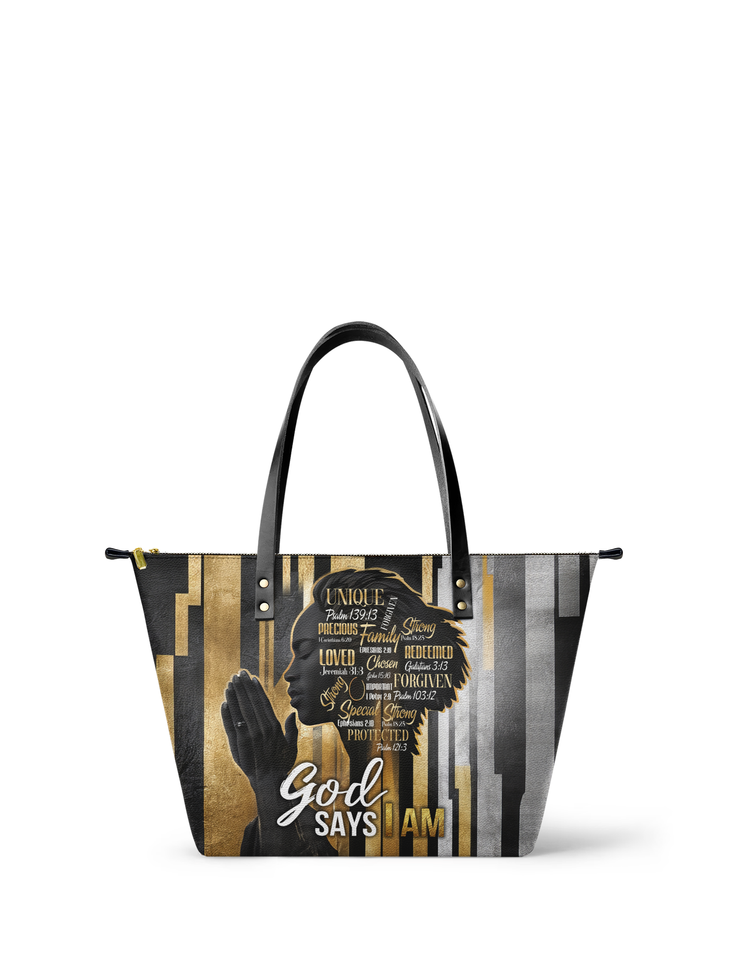 "Amara" Leather Tote Bag