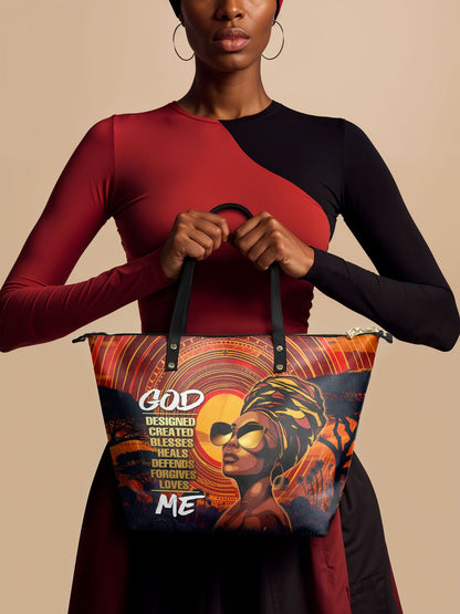 "Aseda" Leather Tote Bag