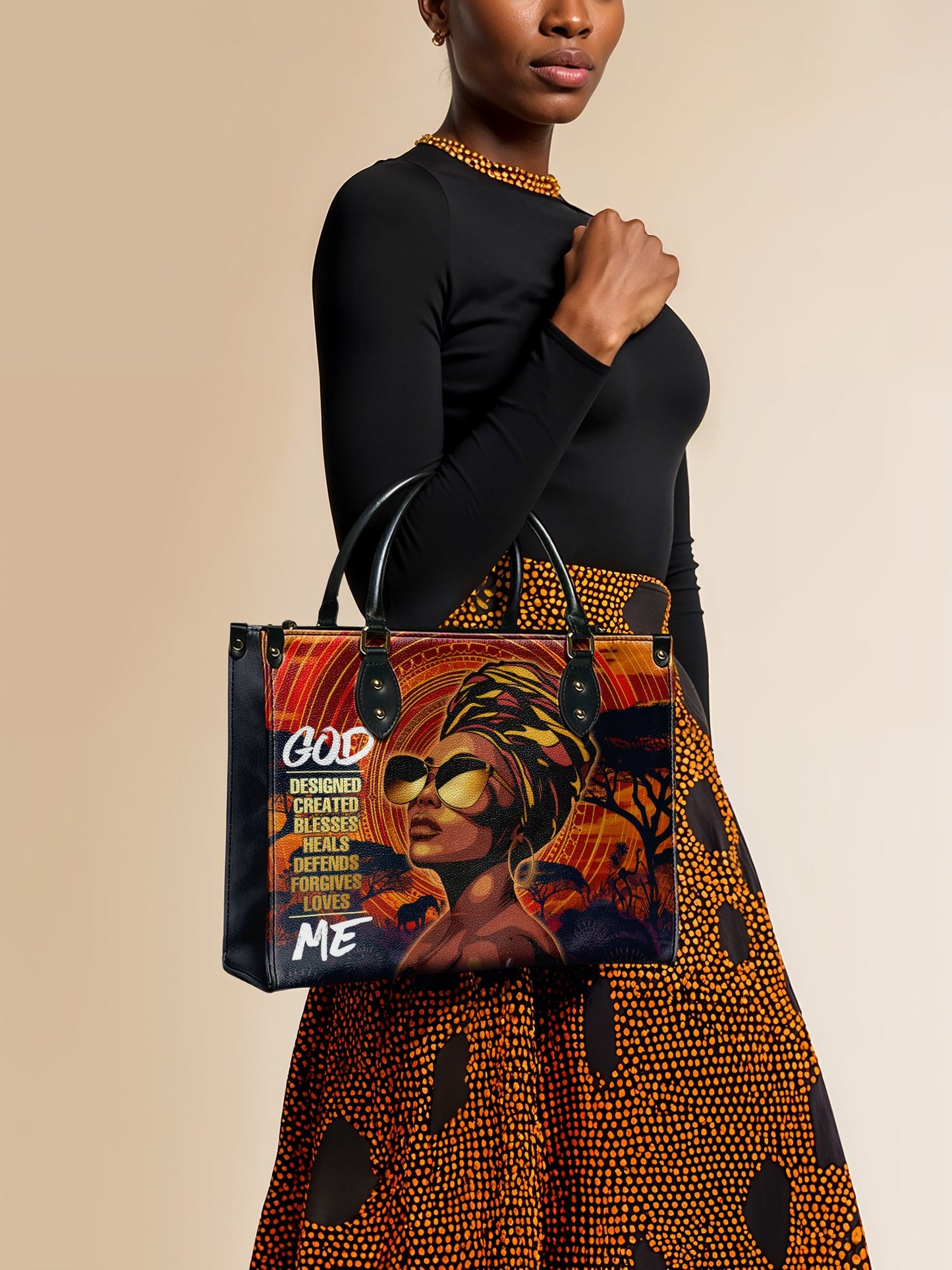 "Aseda" Leather Handbag