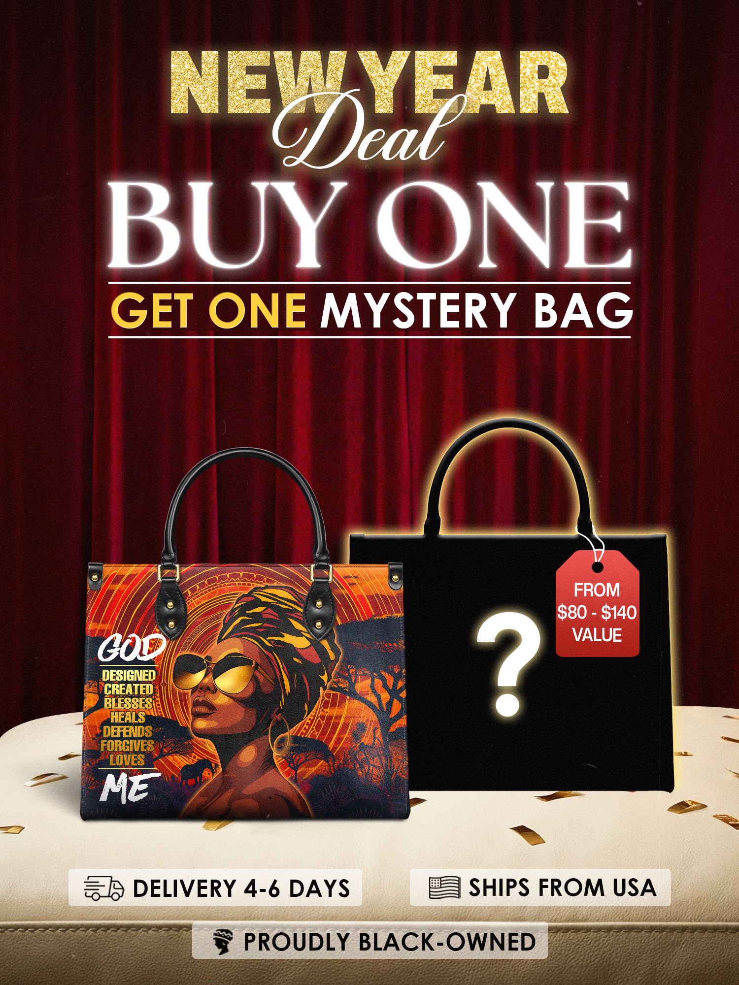 "Aseda" Leather Handbag Deal