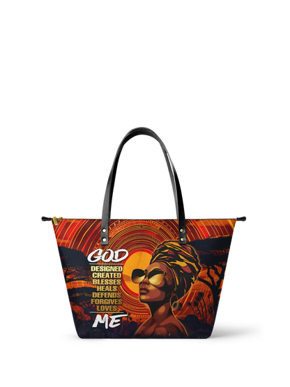 "Aseda" Leather Tote Bag