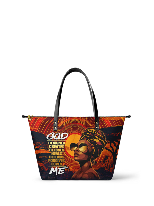 "Aseda" Leather Tote Bag