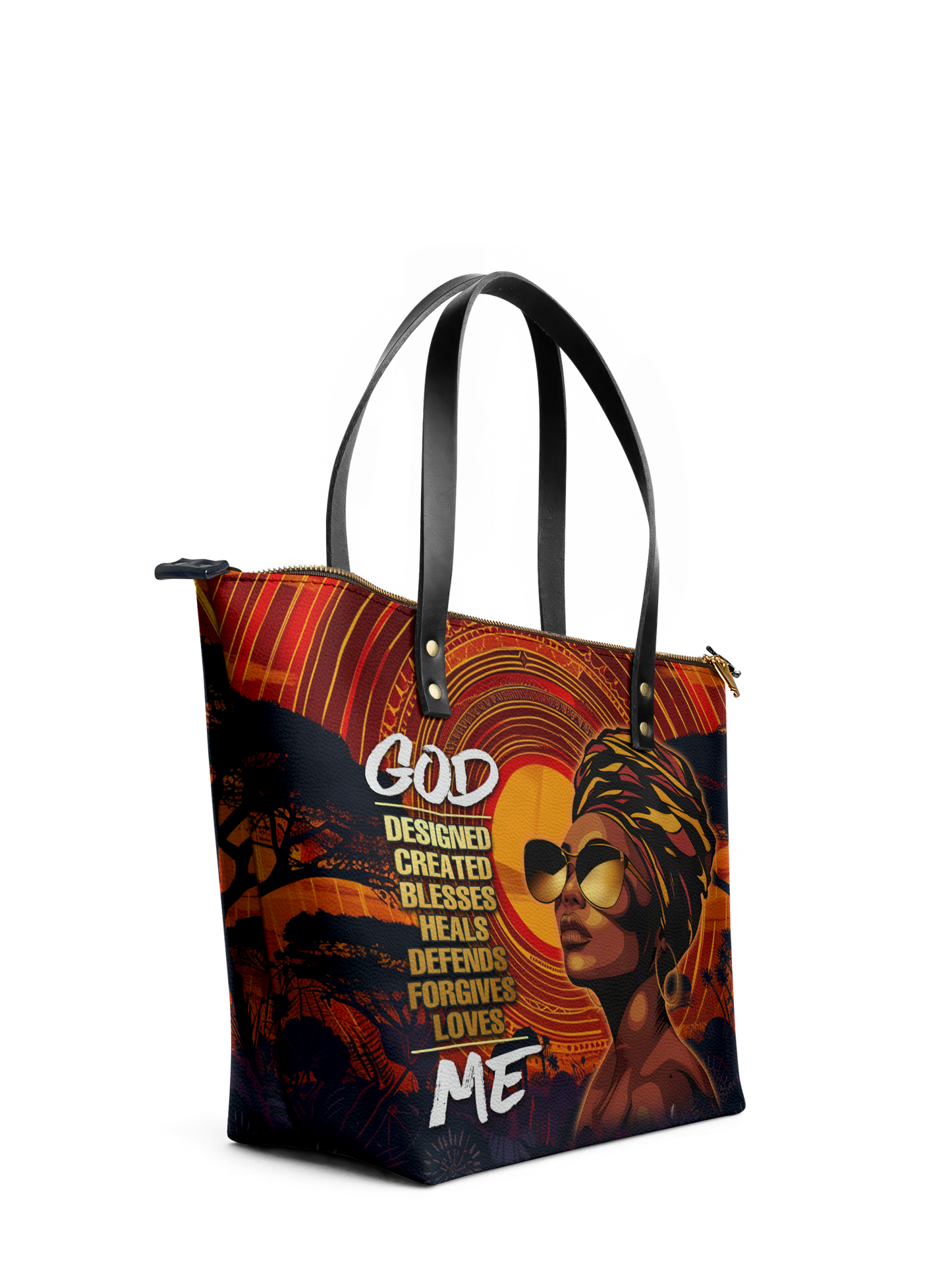 "Aseda" Leather Tote Bag