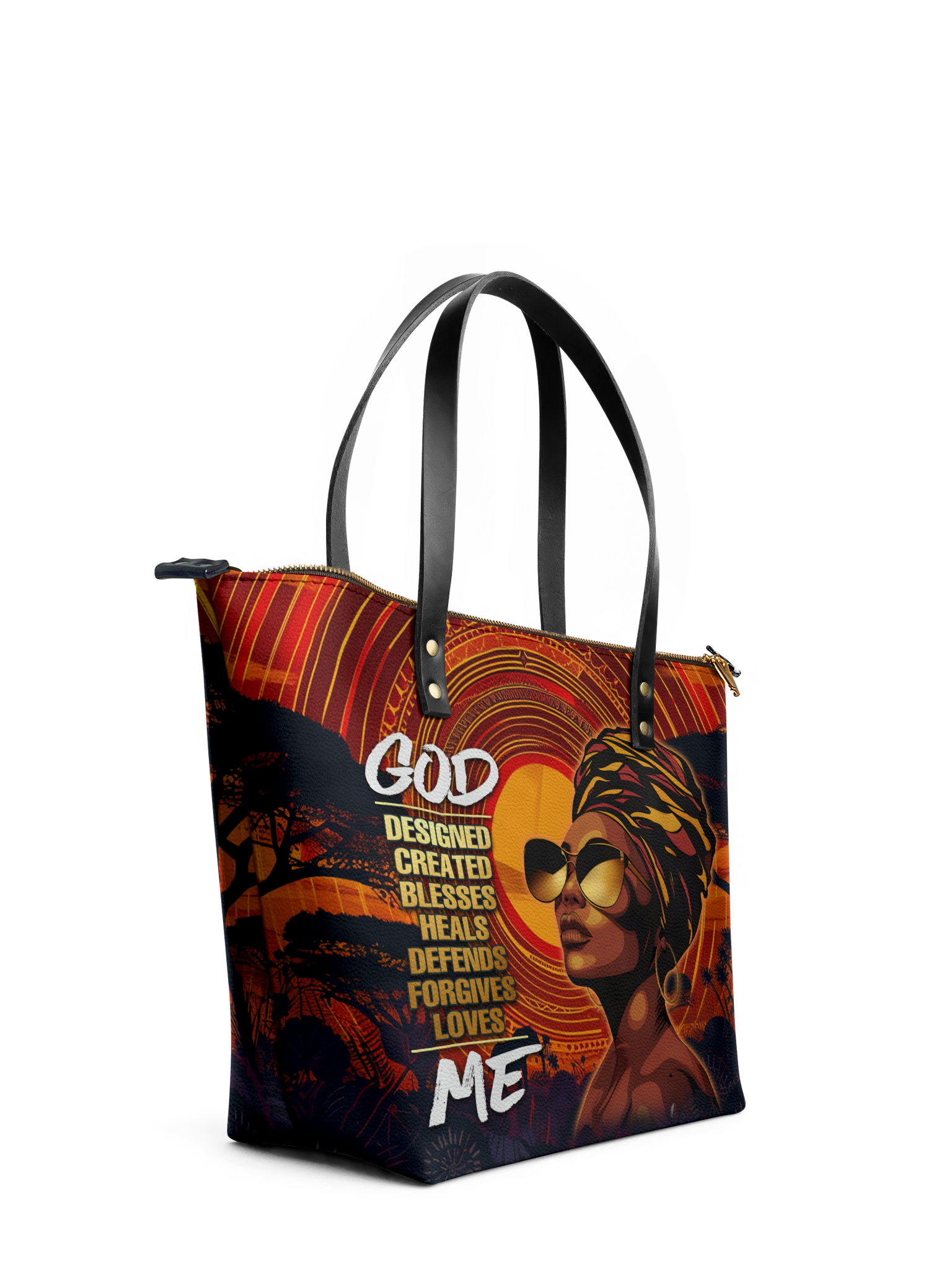 "Aseda" Leather Tote Bag