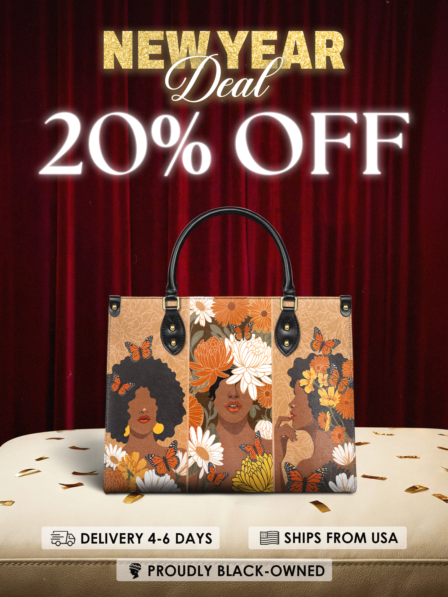 "Ayira" Leather Handbag Deal