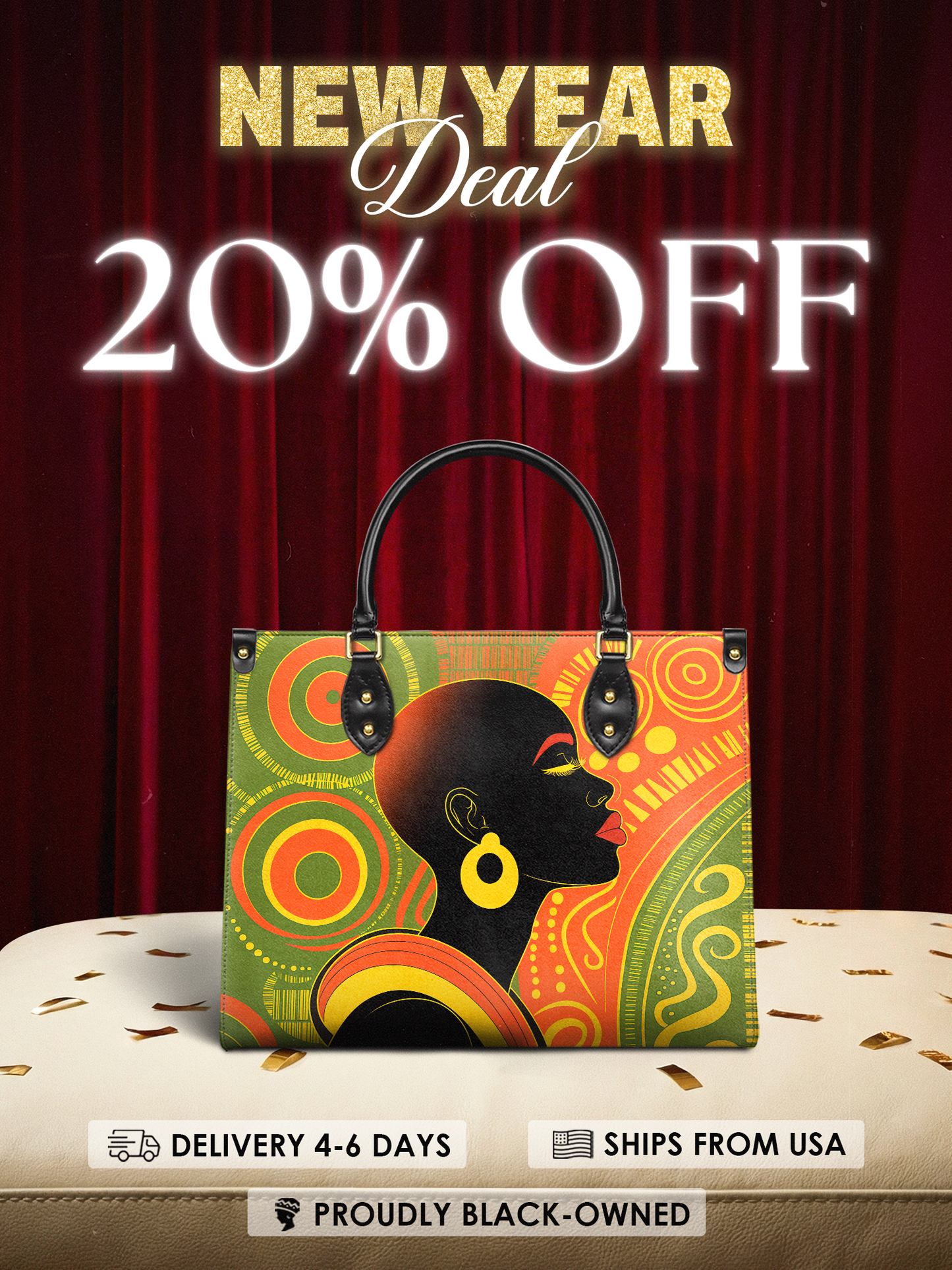 "Baldisa" Leather Handbag Deal