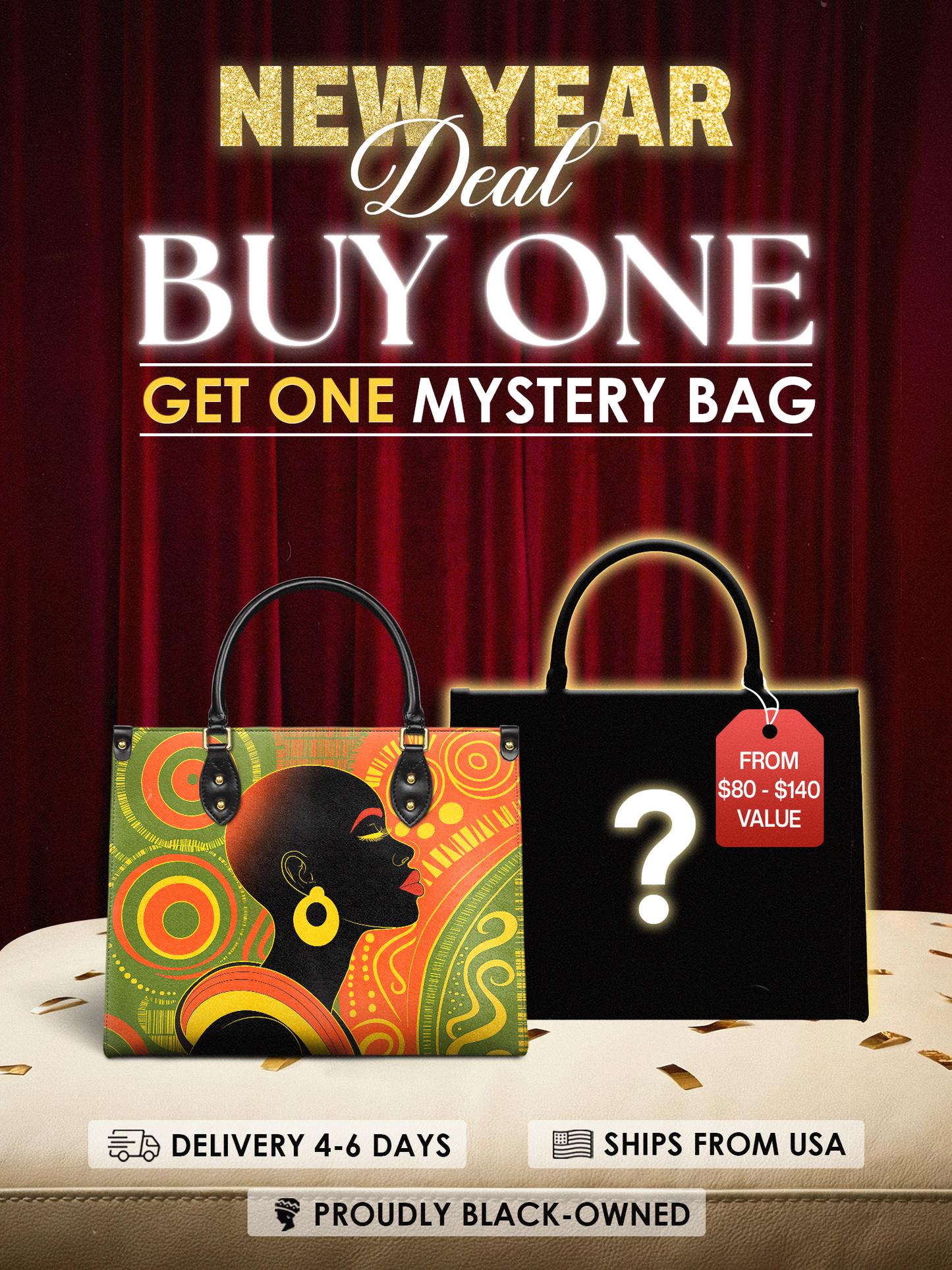 "Baldisa" Leather Handbag Deal