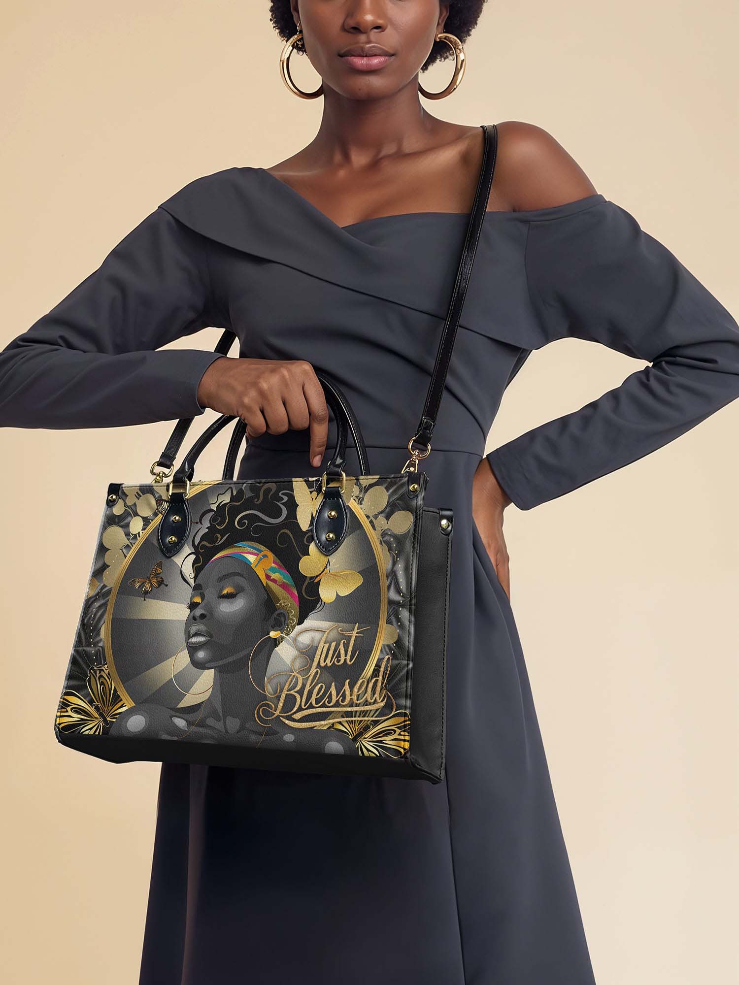 "Barakaya" Leather Handbag