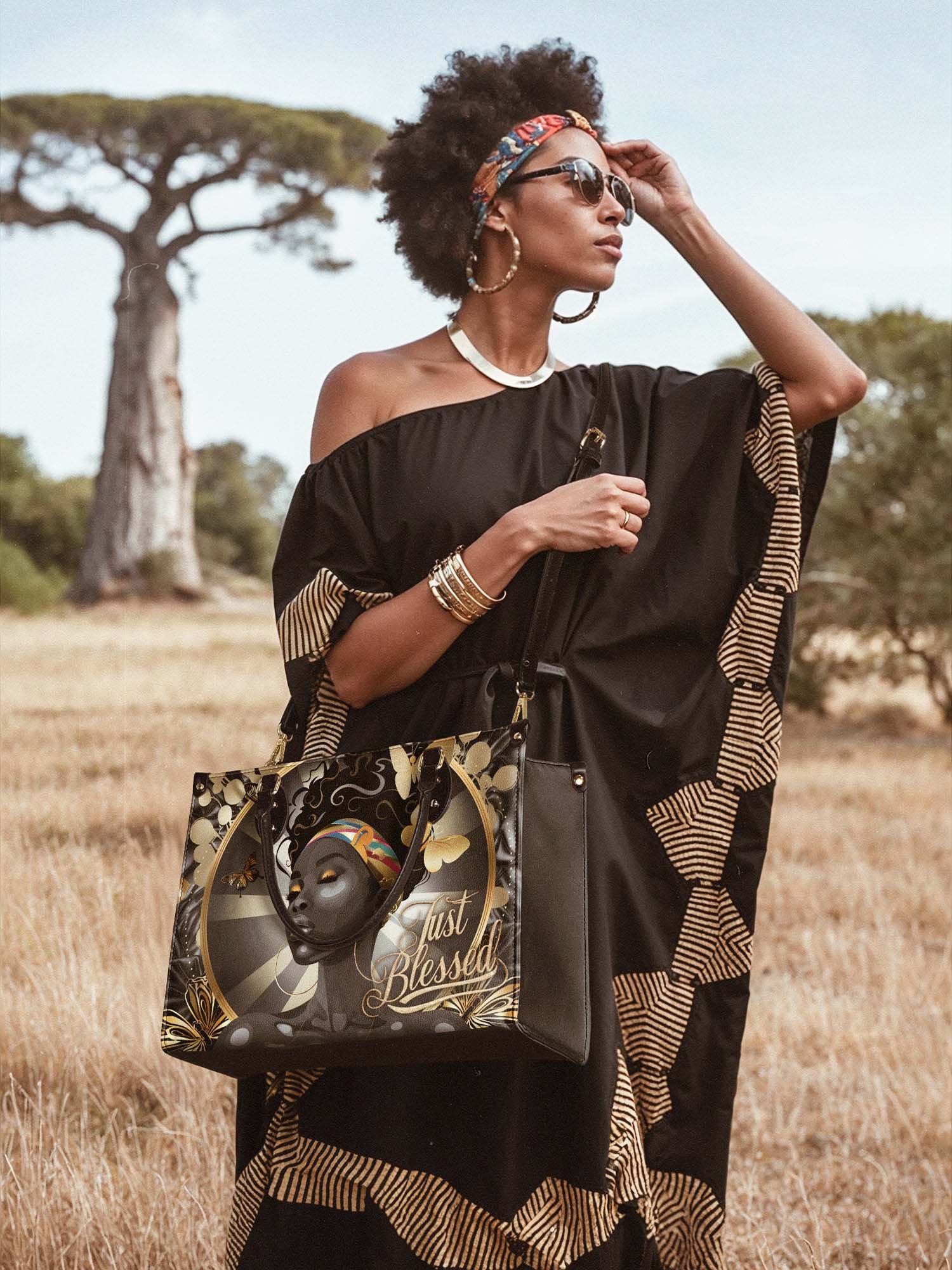 "Barakaya" Leather Handbag