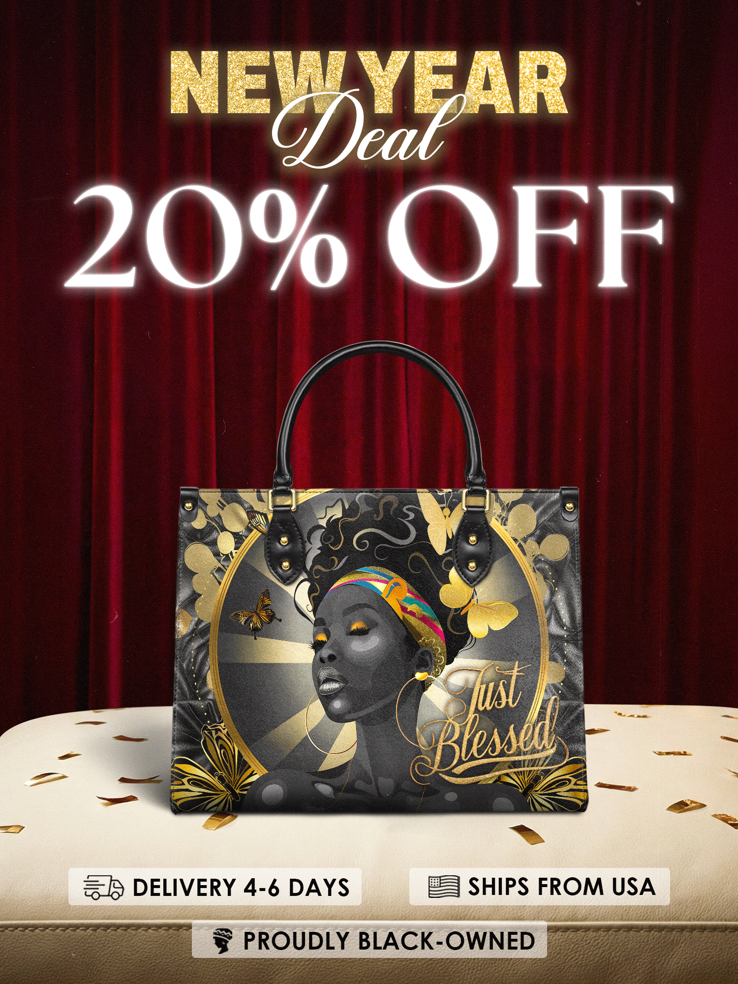 "Barakaya" Leather Handbag Deal