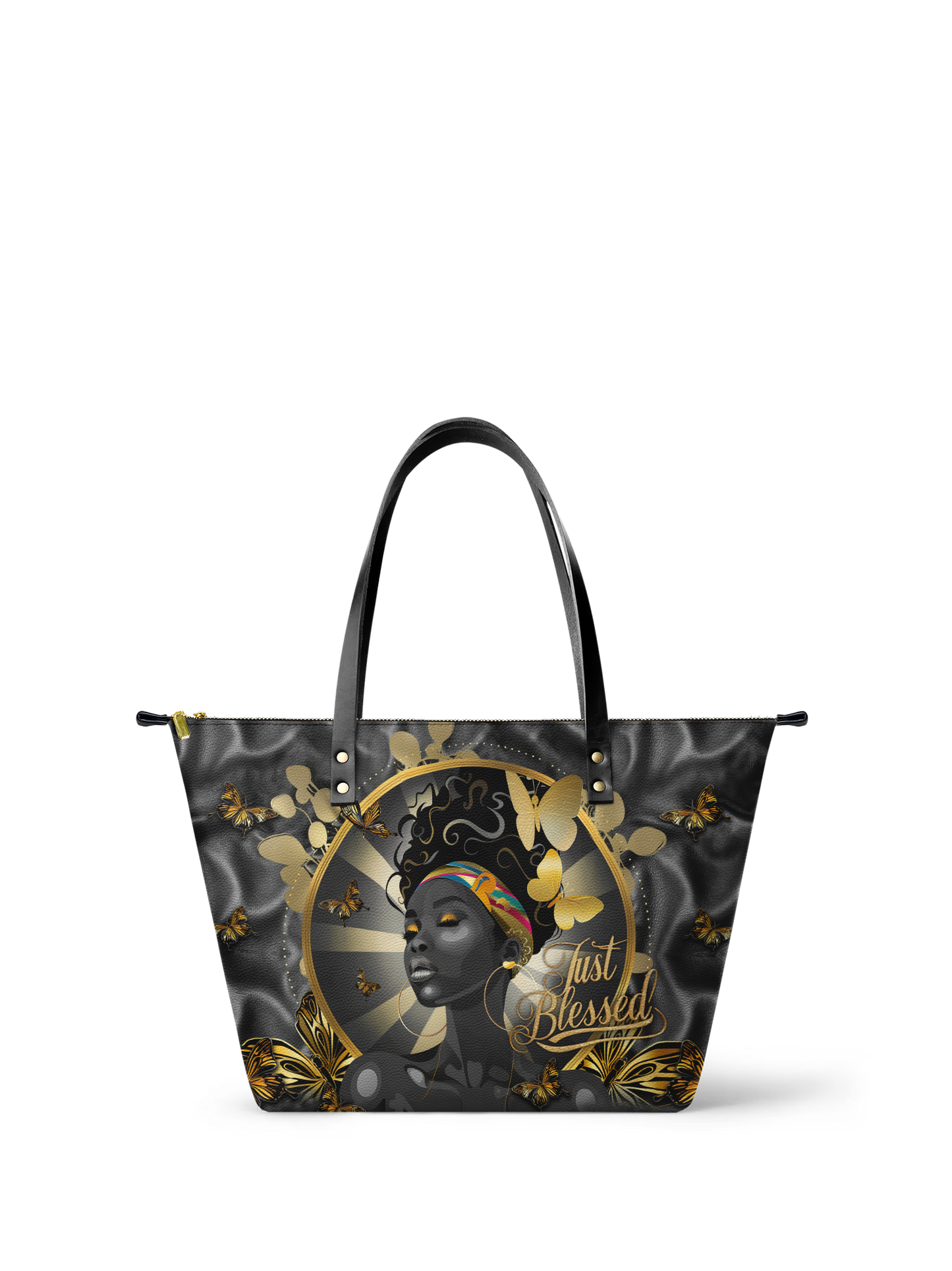 "Barakaya" Leather Tote Bag
