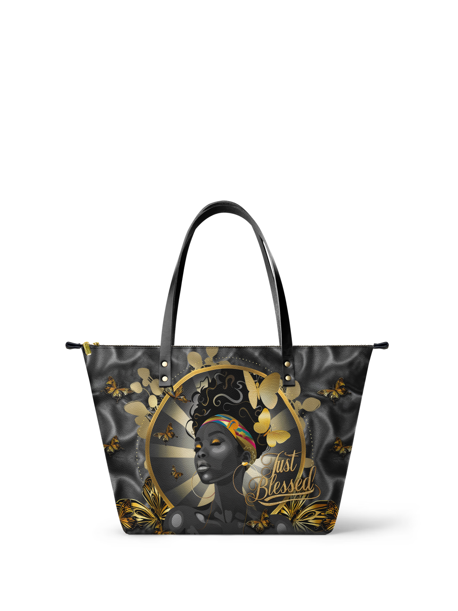 "Barakaya" Leather Tote Bag
