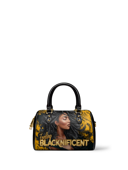 "Blacknificent" Mini Satchel