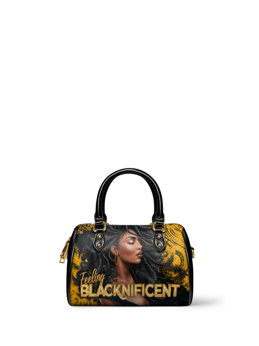 "Blacknificent" Mini Satchel