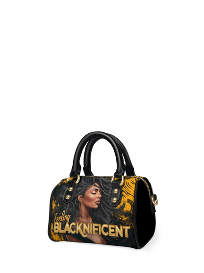 "Blacknificent" Mini Satchel