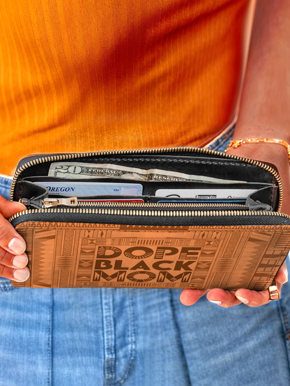 "Dope Black Mom" Wallet