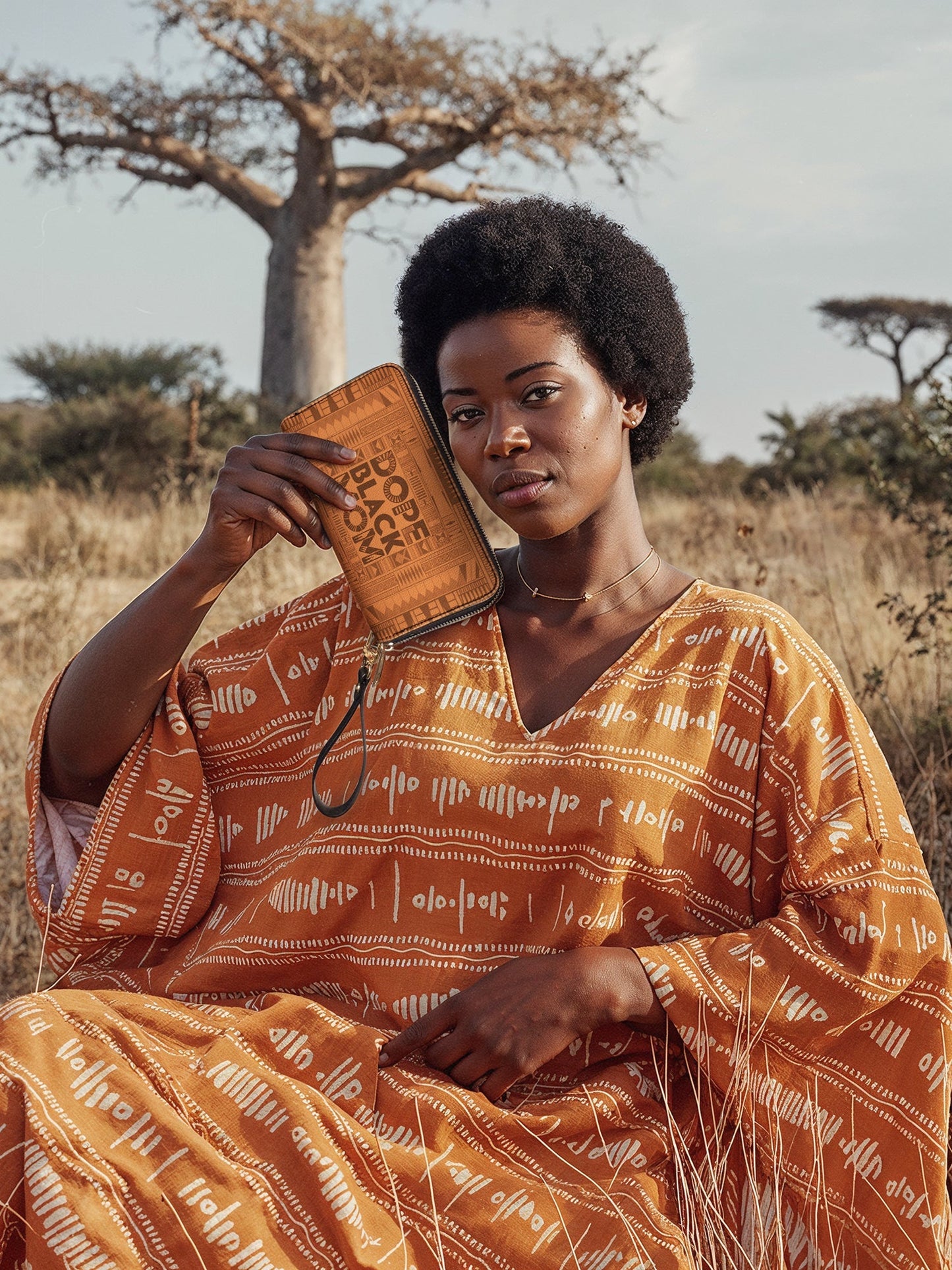 "Dope Black Mom" Wallet