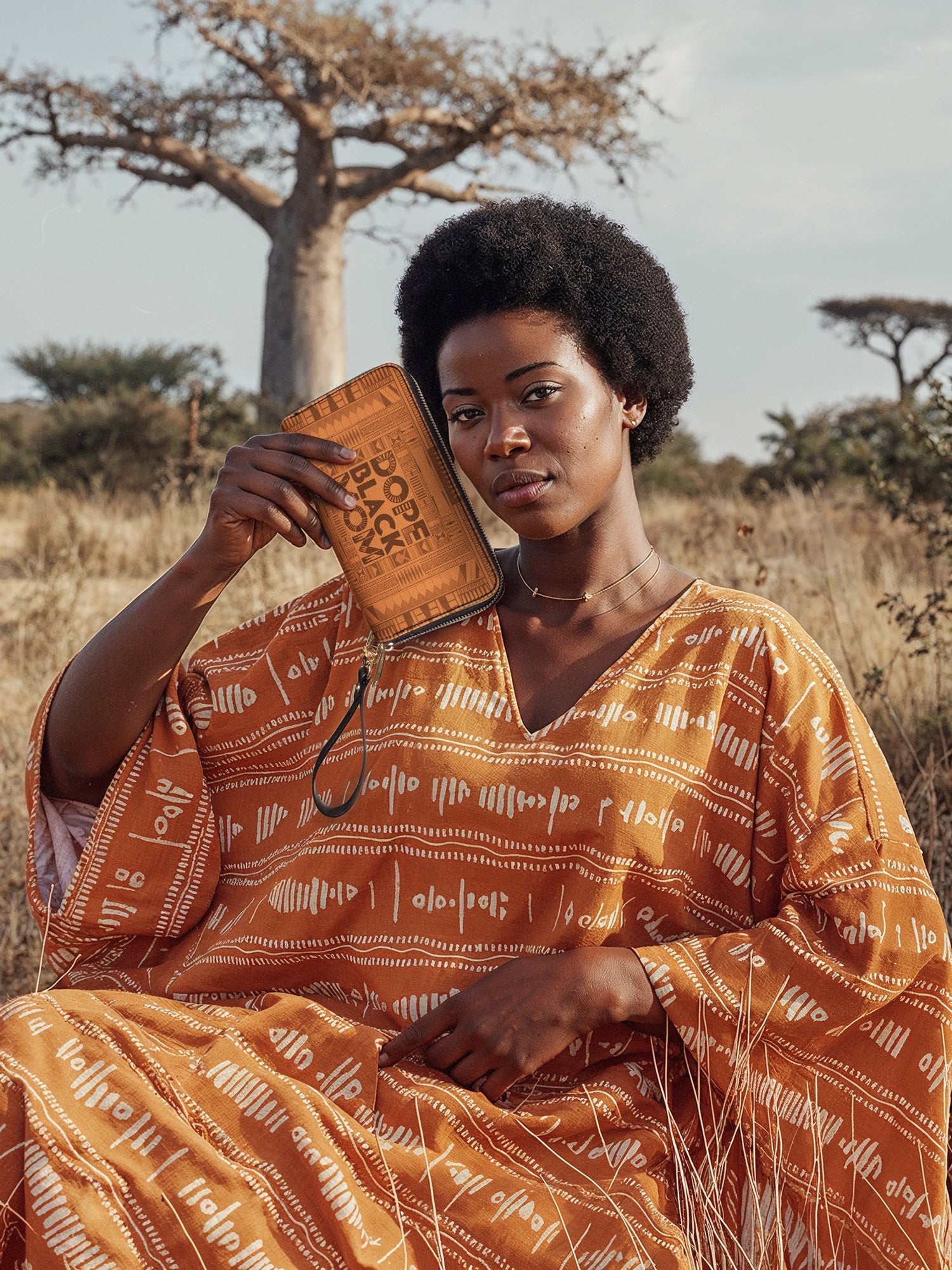 "Dope Black Mom" Wallet