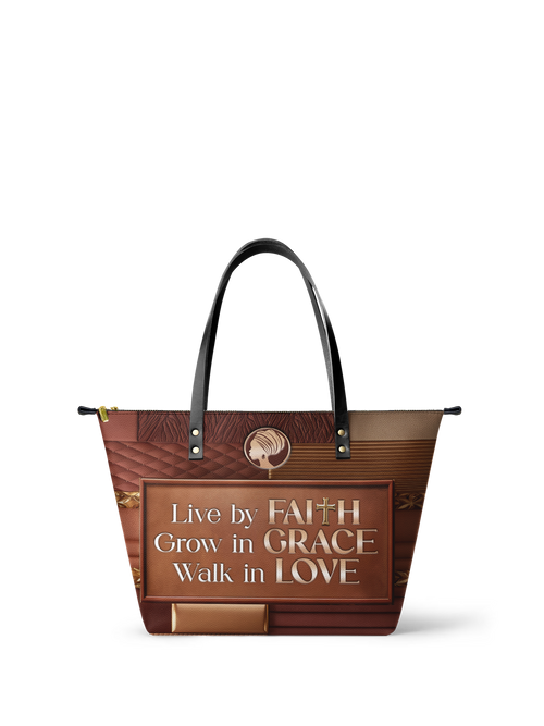 "Eliora" Leather Tote Bag