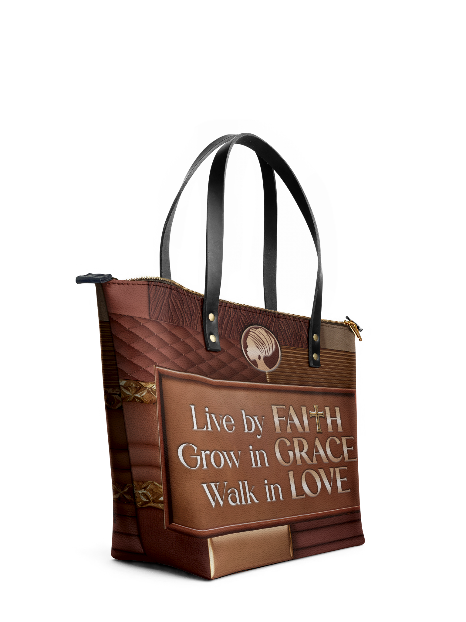 "Eliora" Leather Tote Bag