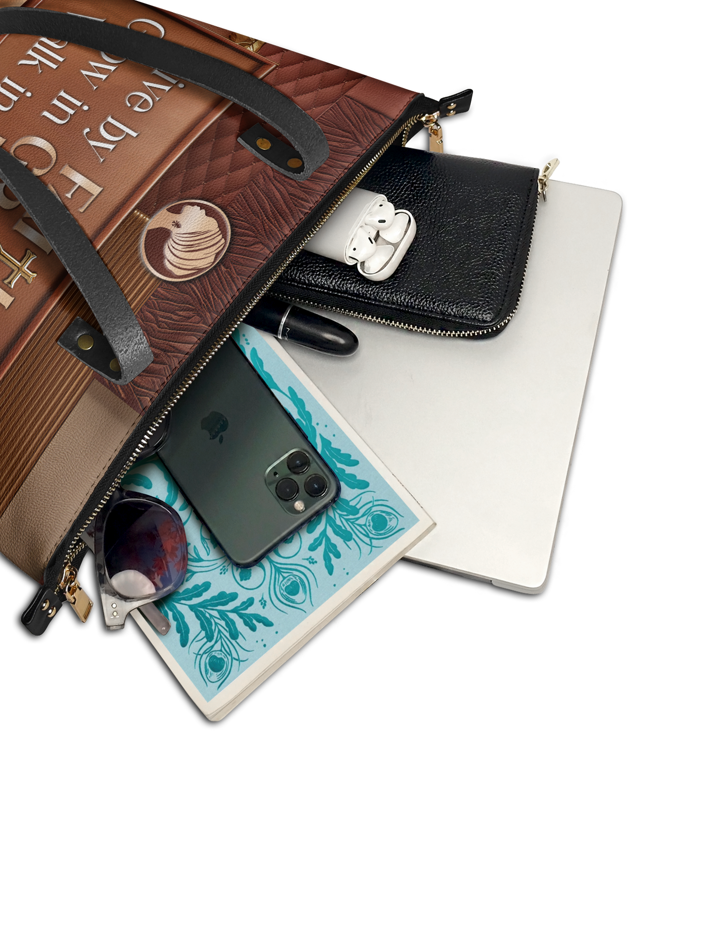 "Eliora" Leather Tote Bag