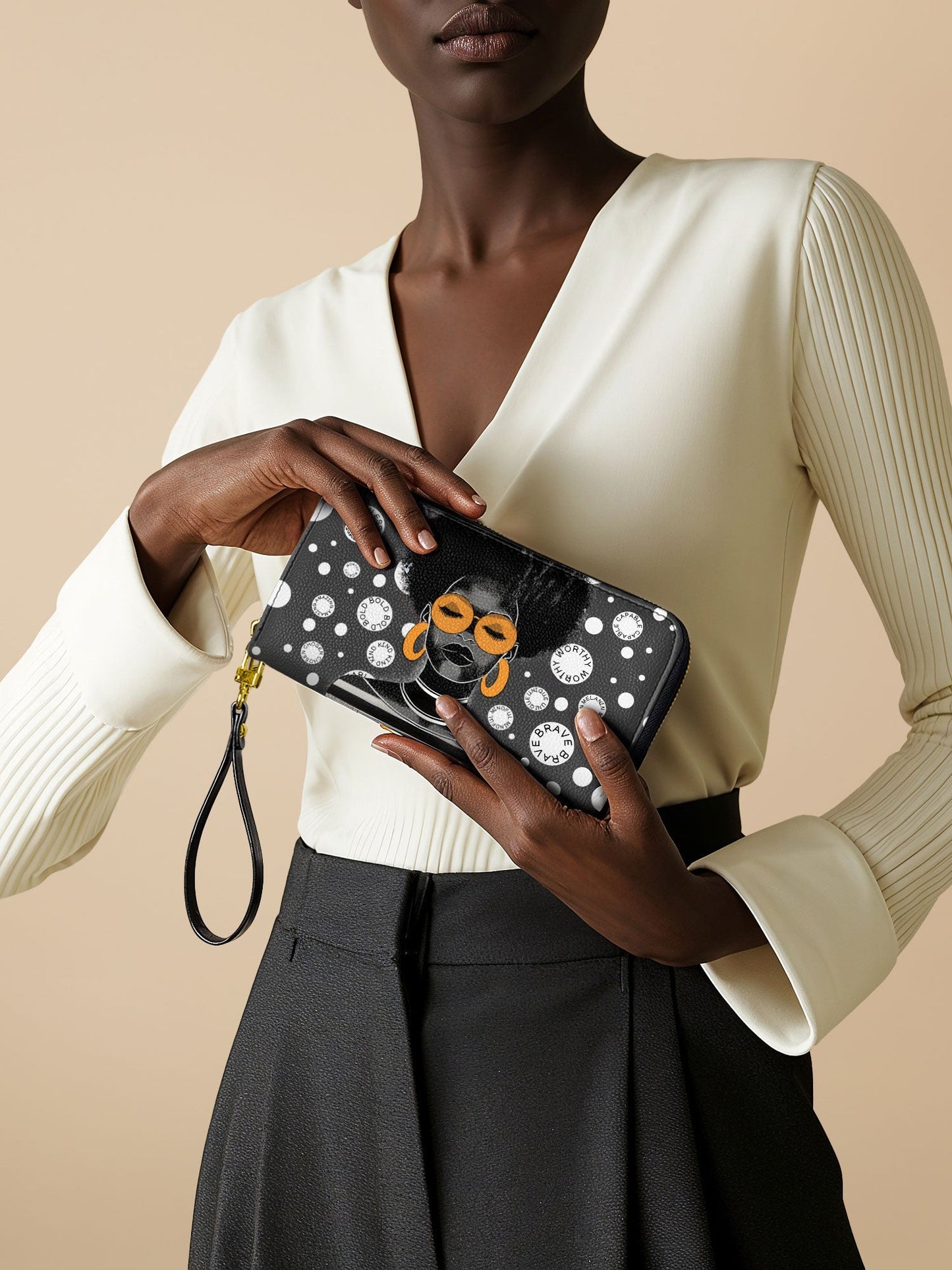 "Fahari" Monochrome Wallet