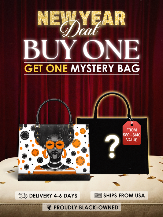 "Fahari" Marshmallow Citrus Leather Handbag Deal