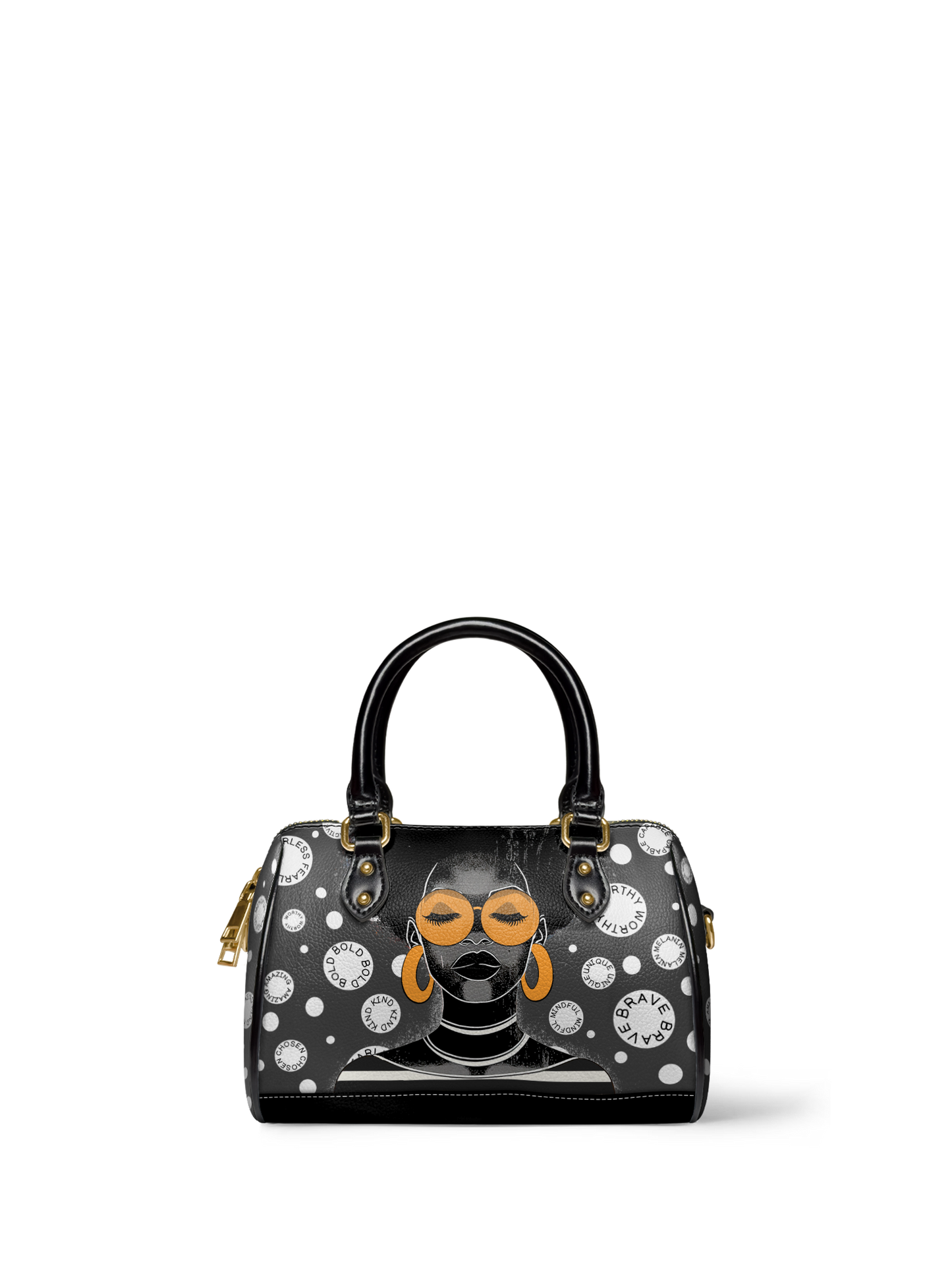 "Fahari" Monochrome Mini Satchel