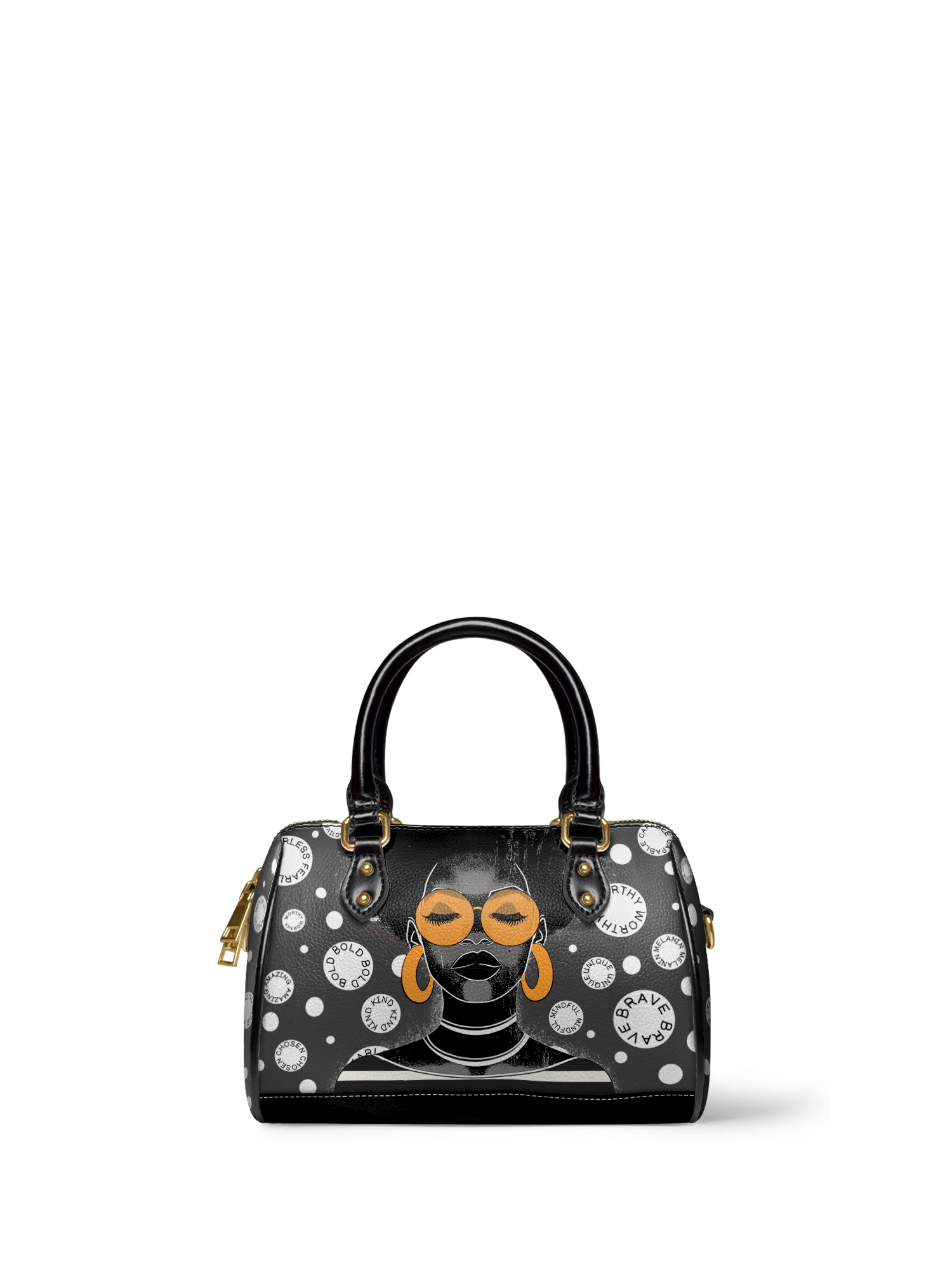 "Fahari" Monochrome Mini Satchel