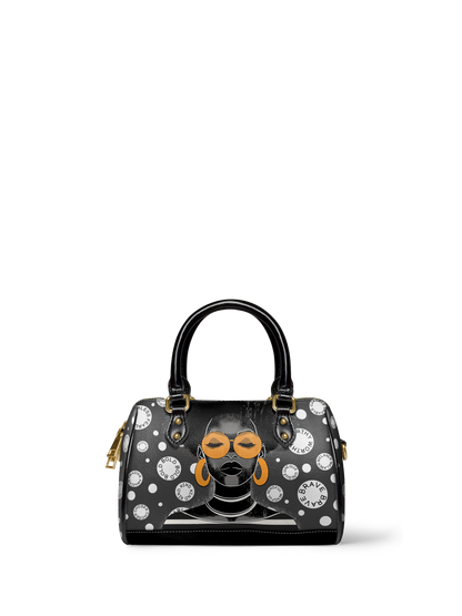 "Fahari" Monochrome Mini Satchel