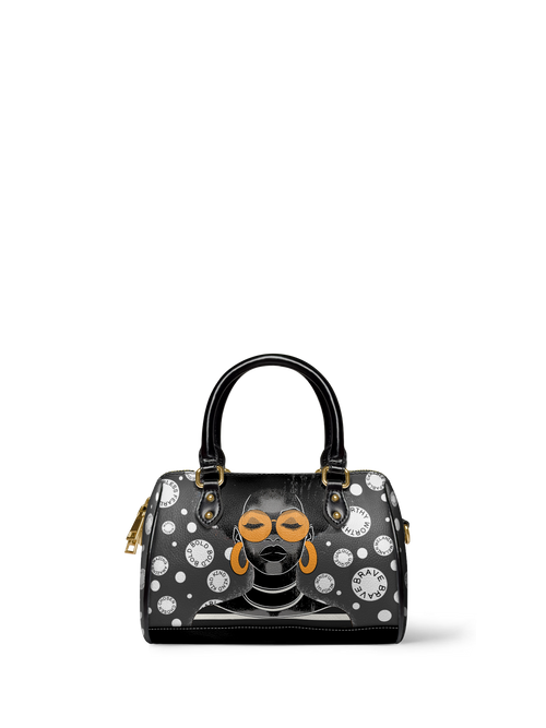 "Fahari" Monochrome Mini Satchel