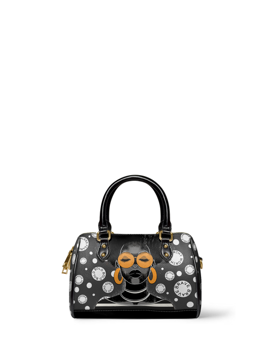 "Fahari" Monochrome Mini Satchel