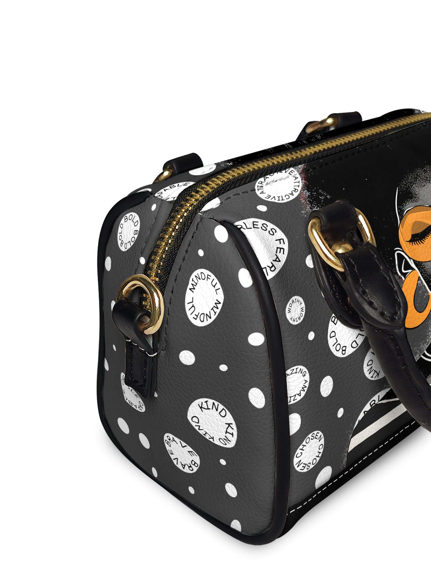 "Fahari" Monochrome Mini Satchel