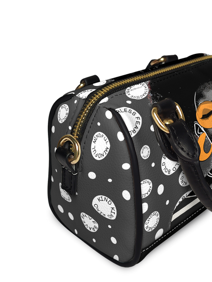 "Fahari" Monochrome Mini Satchel