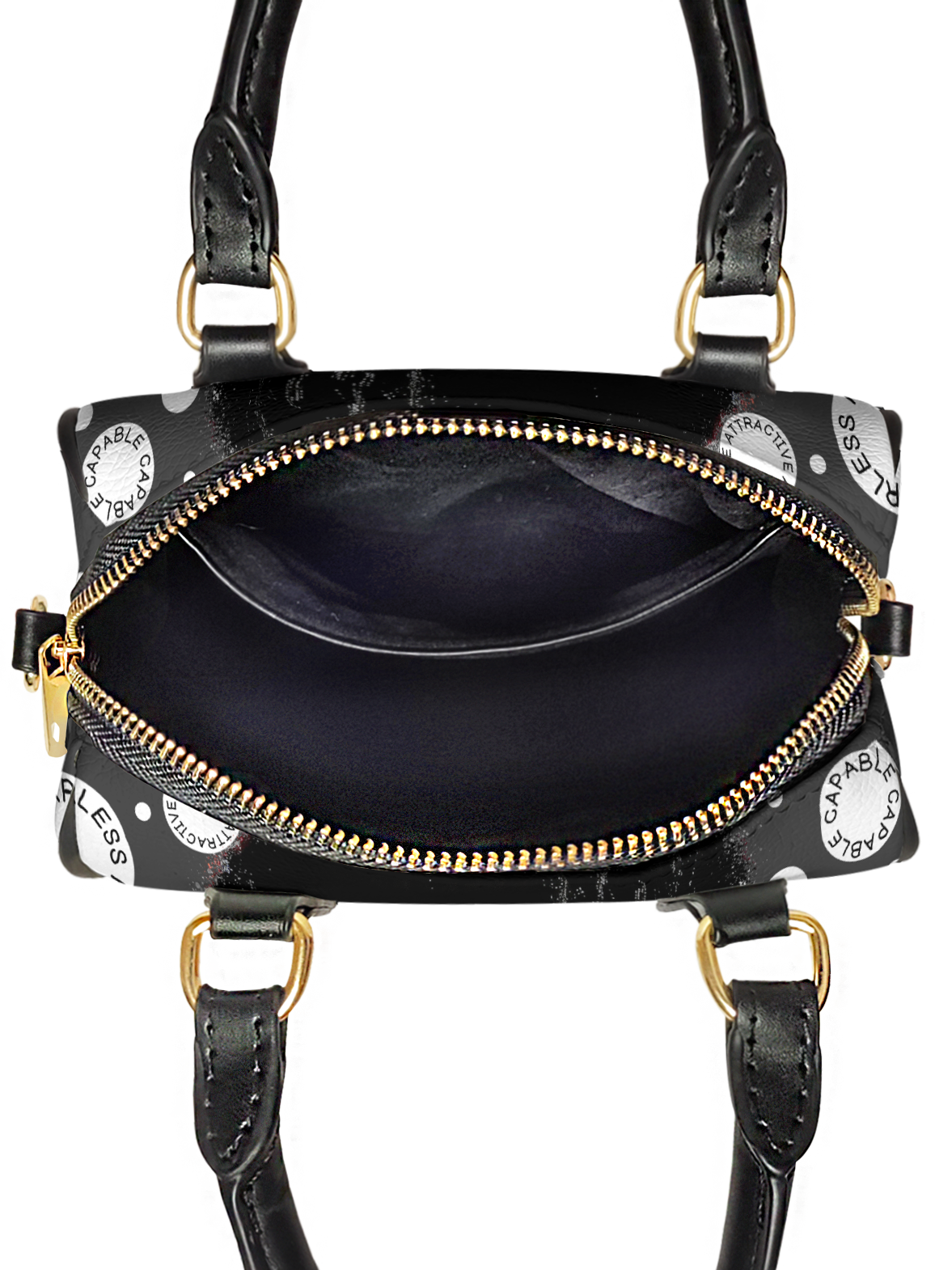 "Fahari" Monochrome Mini Satchel