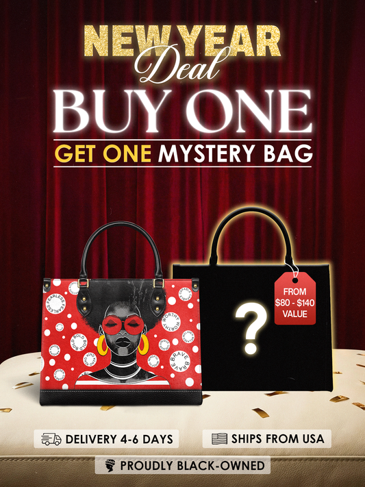 "Fahari" Strawberry Pop Leather Handbag Deal