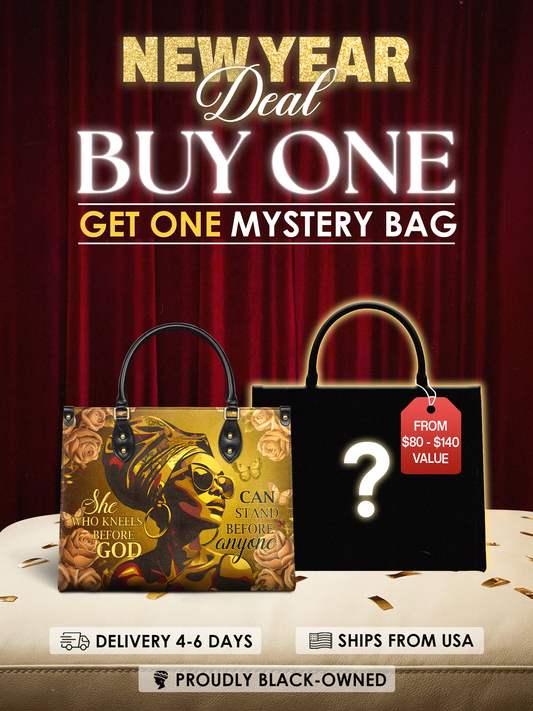 "Godfidence" Leather Handbag Deal