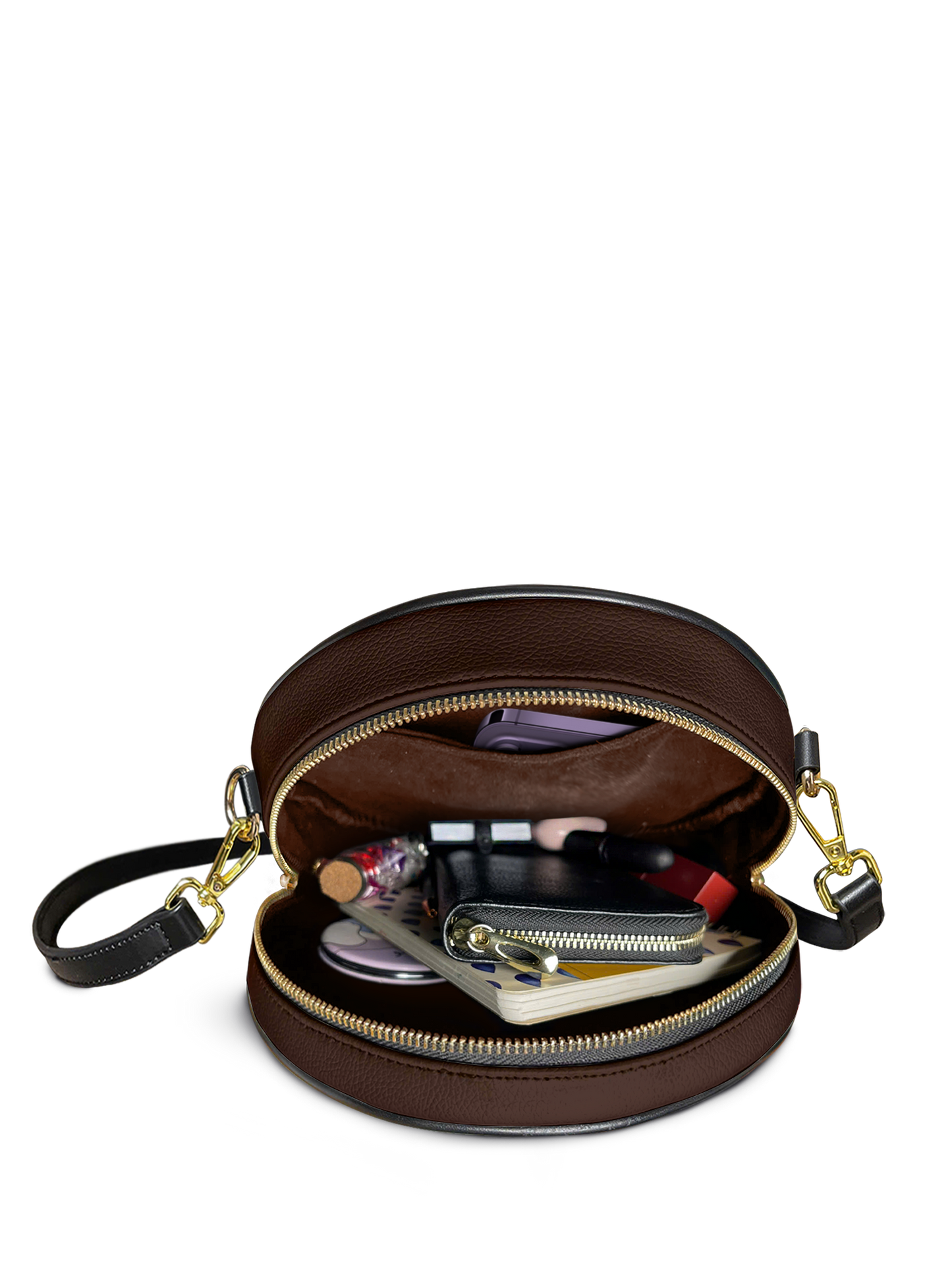 "Godfidence" Circle Crossbody Bag