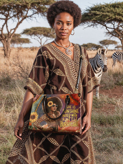 "Huriya" Leather Handbag