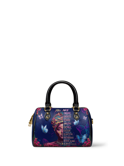 "Imani" Blue Orchid Mini Satchel